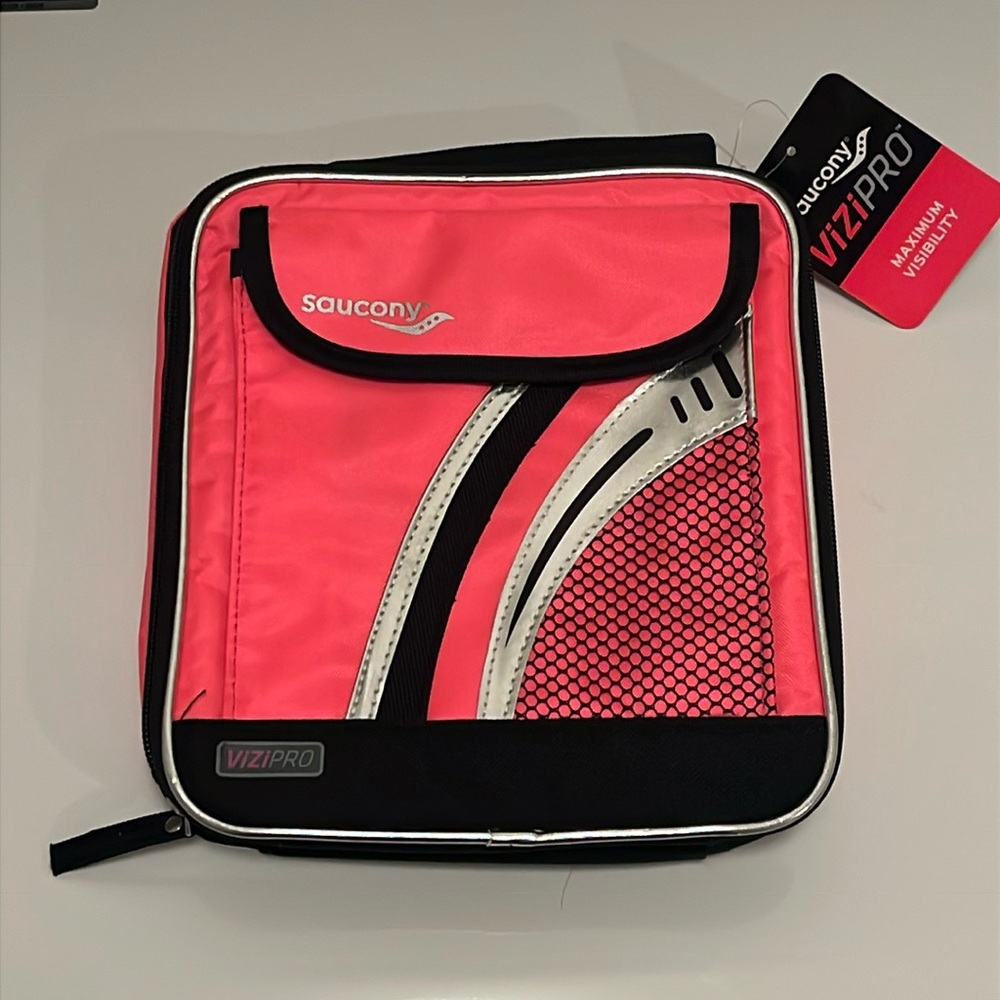 Saucony ViziPro Insulated Lunch Bag Soft Side snack hiking school medication